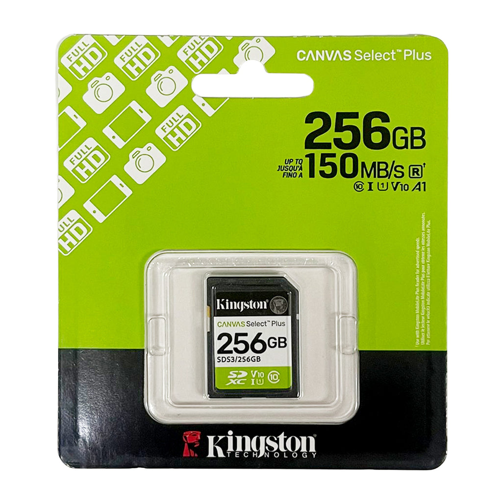 Memoria Kingston Micro SD Canvas Sellect´ Plus 256GB