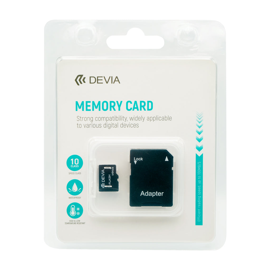 Memoria Devia MICRO SD 64GB