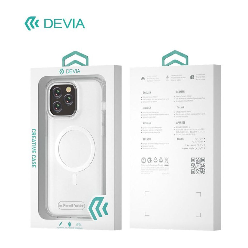 Funda Devia Pure Magnetic iPhone 15 Plus