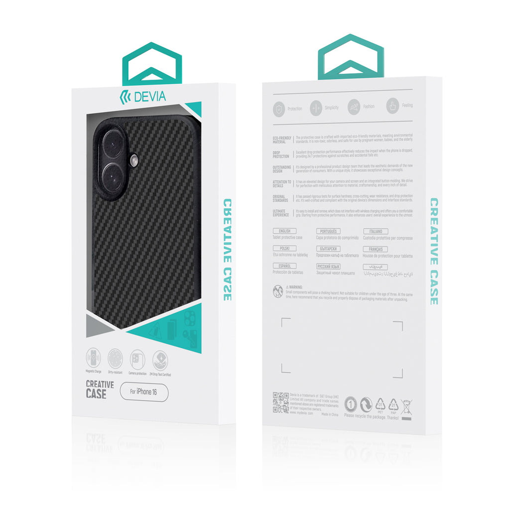 Funda Devia Kevlar Shock-P iPhone 16