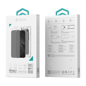 Mica Devia Cristal Tem Privacy iPhone 17 Pro Max